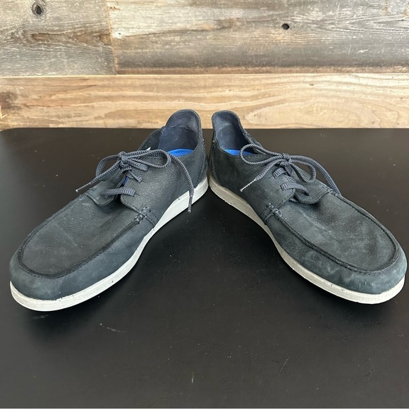 Clarks Collection ShacreLite Low Blue Nubuck Shoes Men's 10 M Extreme Comfort - Picture 7 of 11
